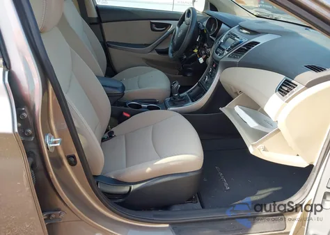 2014 Hyundai Elantra Se из США, поврежденный, VIN 5NPDH4AE8EH479452